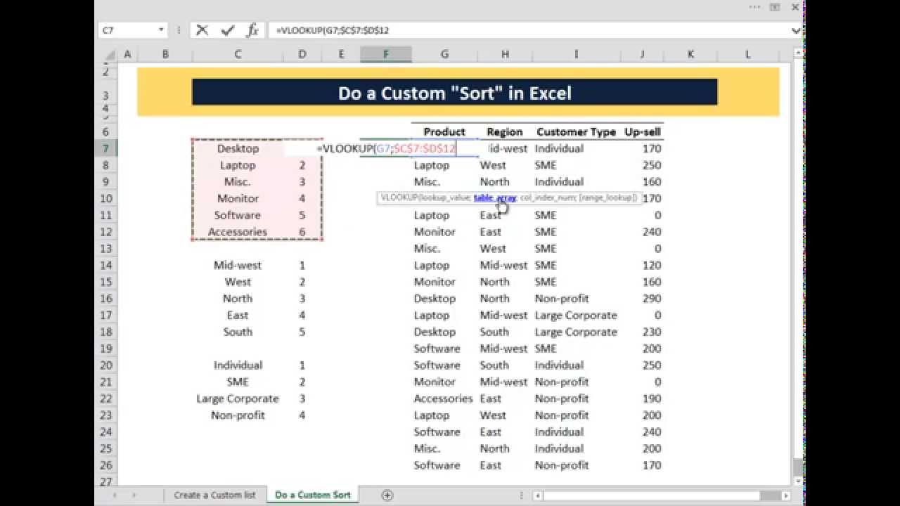 excel for mac create a custom list